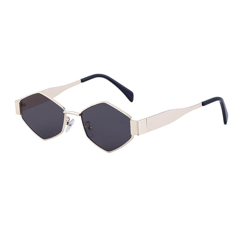 Women's geometric sunglasses with modern frame Bowlift