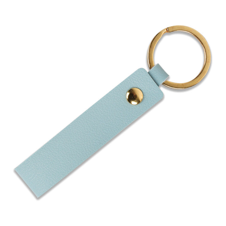 Unisex keychain made of high-quality artificial leather with practical loop Bowlift
