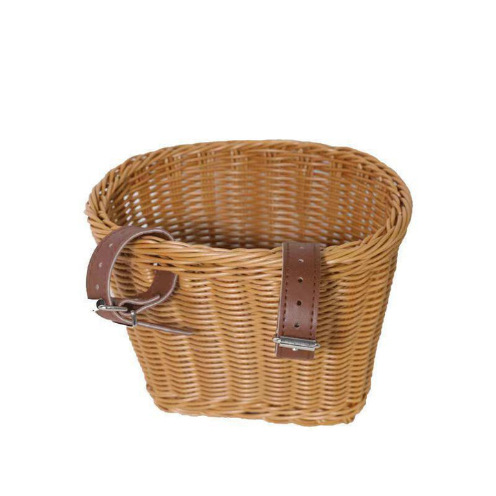 Handcrafted Woven Scooter Storage Basket Bowlift
