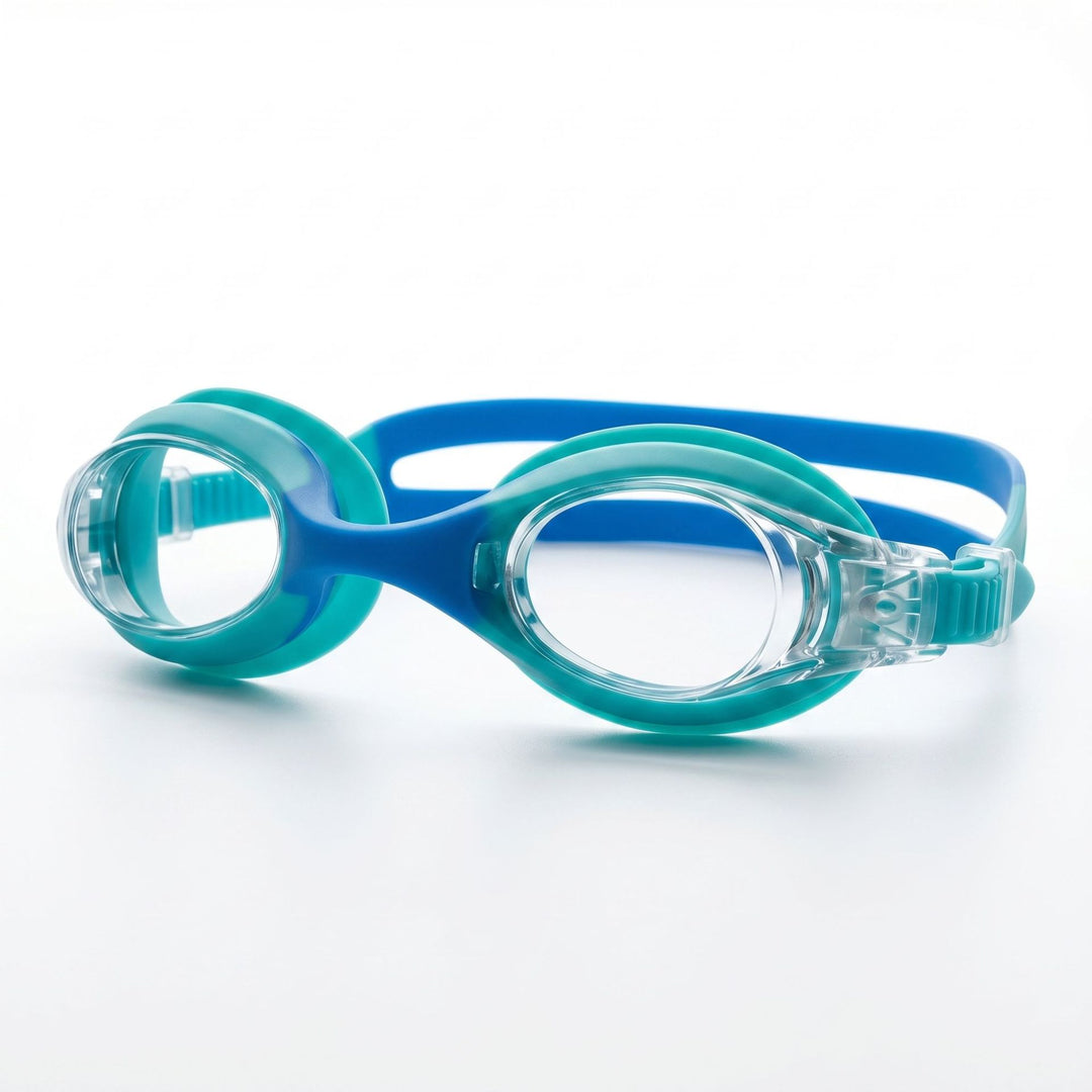 Swim goggles with adjustable nose bridge and anti-fog technology Bowlift
