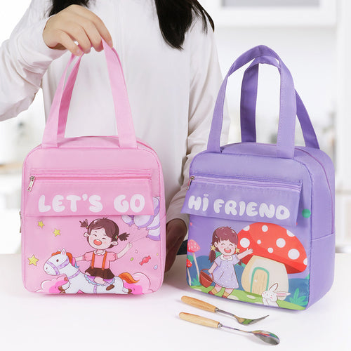 Insulated Cartoon Lunch Tote Bowlift