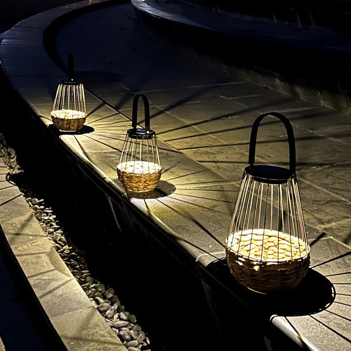 Decorative Basket Lamp Bowlift