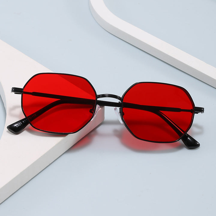 Elegant Octagonal Sunglasses Bowlift