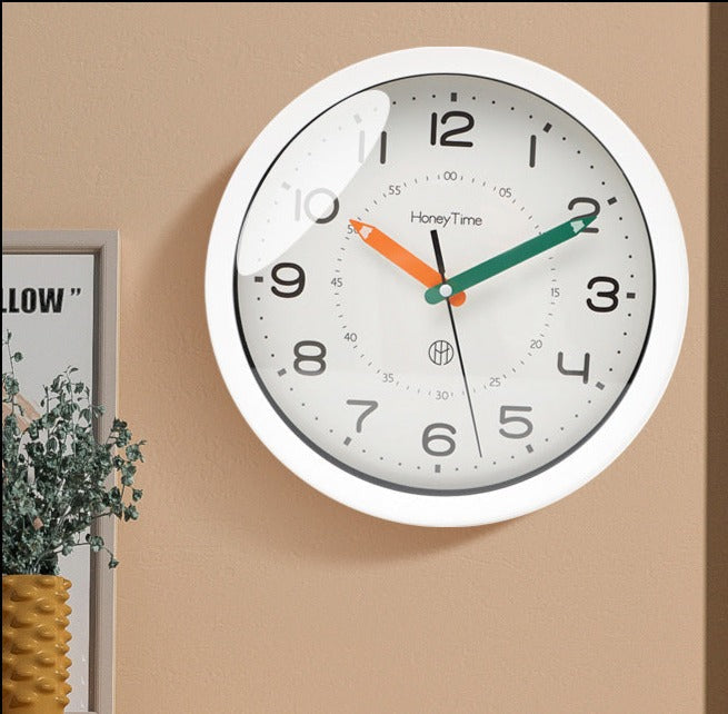BowLift | Silent Sweep - Stylish Silent Wall Clock for Children's Rooms