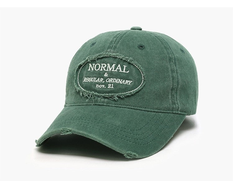 Men's Casual Distressed Baseball Cap Bowlift