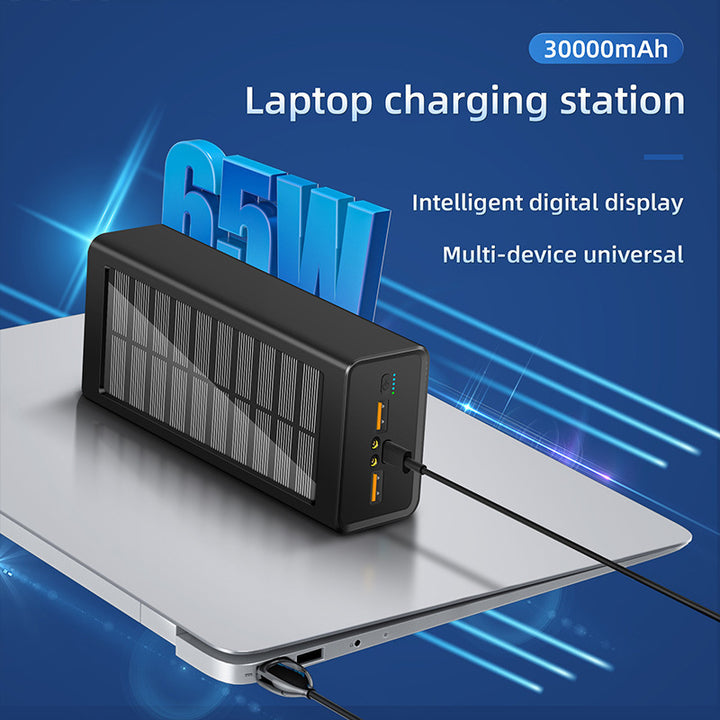 Solar-powered power bank Bowlift