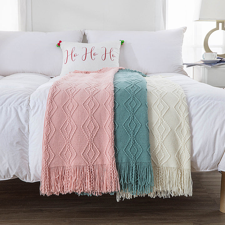 Home Decorative Knit Blanket