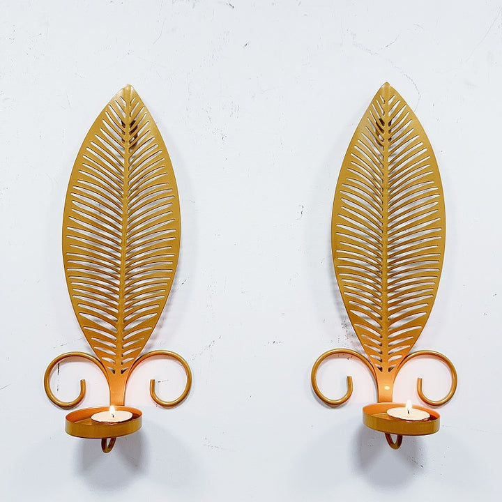 Decorative Leaf Wall Art Holder Bowlift