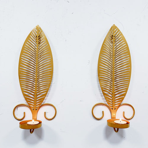 Decorative Leaf Wall Art Holder Bowlift