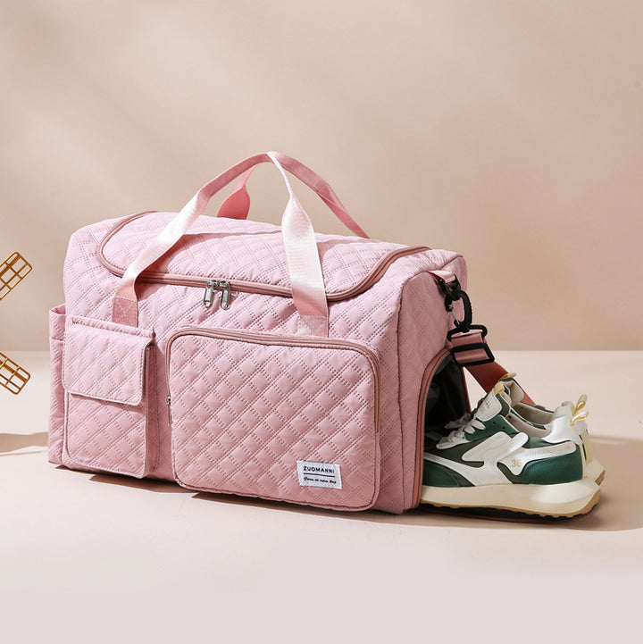 Stylish Quilted Travel Duffle