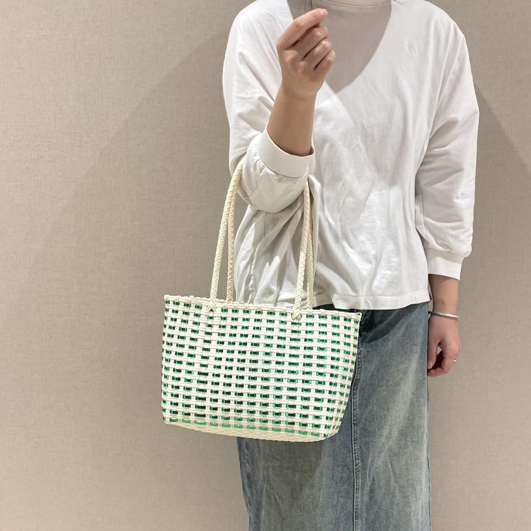 Handwoven shopping and beach bag Bowlift