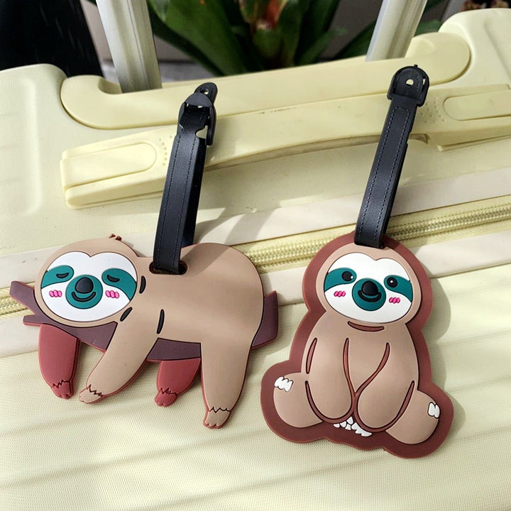 Cute Sloth-Shaped Luggage Tag Bowlift