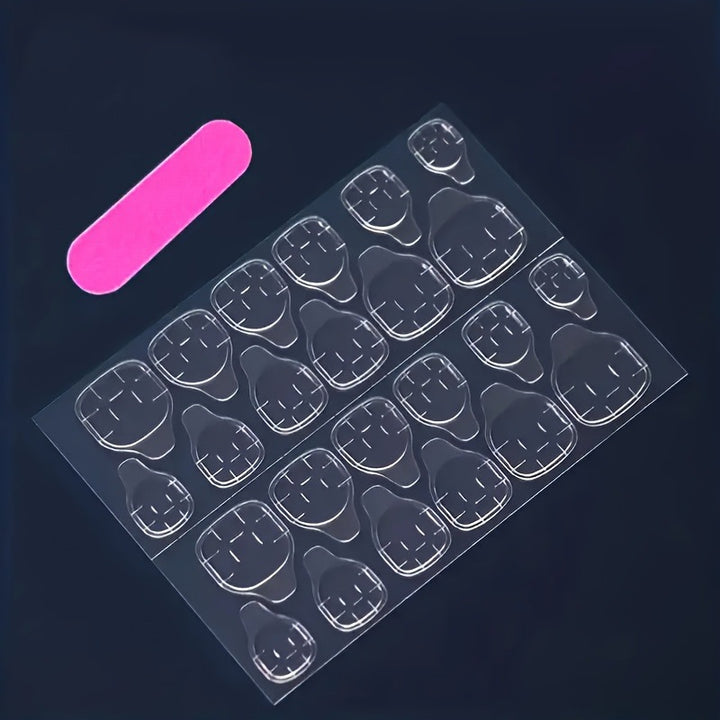 Ombre Style Press-On Nail Set Bowlift