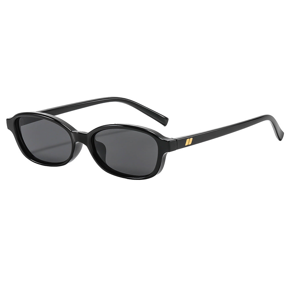 Ladies fashionable sunglasses in stylish oval design with UV protection Bowlift