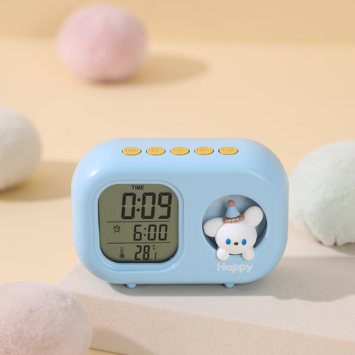 Cute Alarm Clock in Bunny Design Bowlift