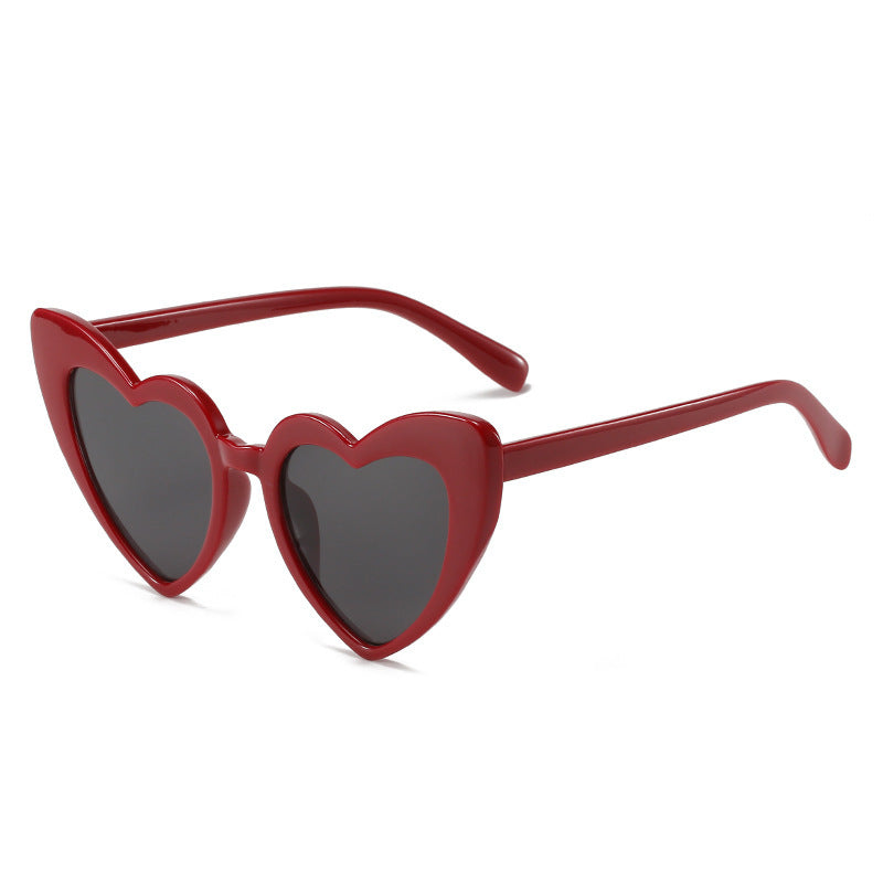Heart-Shaped Fashion Sunglasses Bowlift