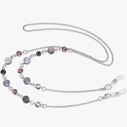 Elegant Beaded Eyewear Chain Bowlift