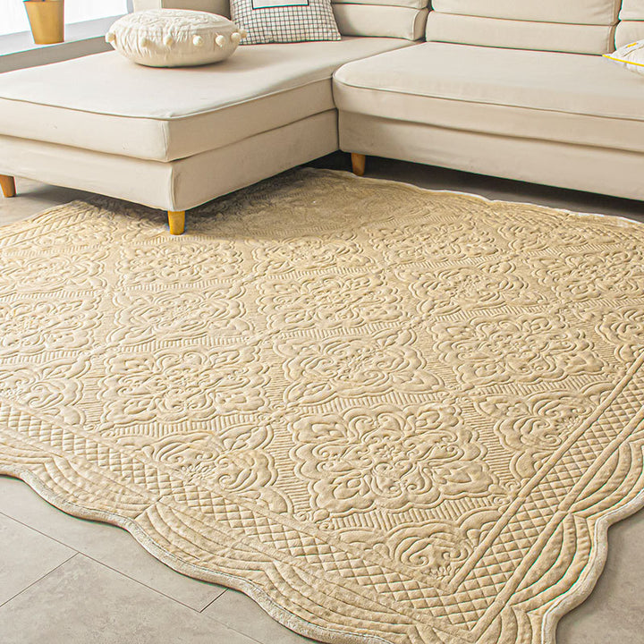 Women decorative living rug Bowlift