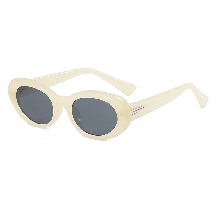 Women's elegant oval-shaped sunglasses with high-quality lenses Bowlift