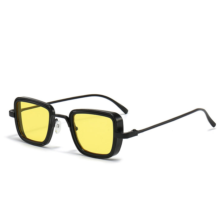 Women's stylish square sunglasses with elegant metal frame Bowlift