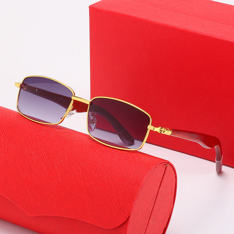 Women's fashionable sunglasses with luxurious metal frame and UV protection Bowlift