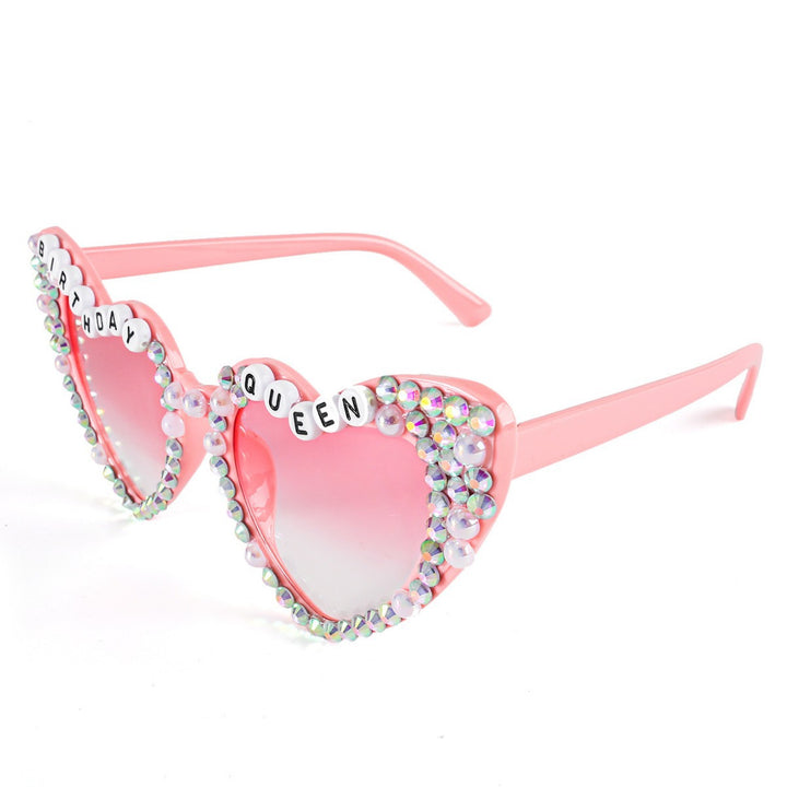 Heart-Shaped Bridal Sunglasses Bowlift