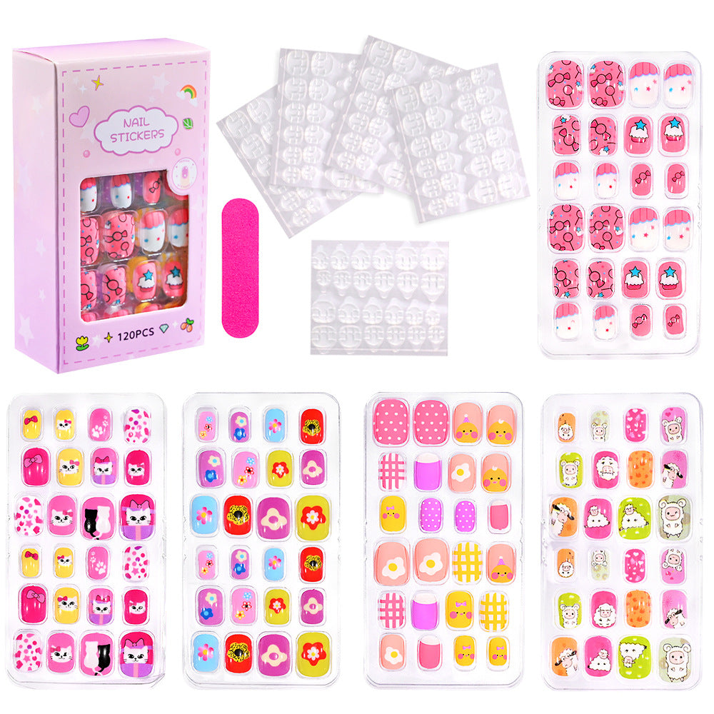 Creative Cartoon Nail Art Sticker Set Bowlift