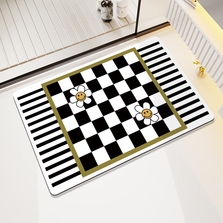 Decorative Bath Mat Bowlift