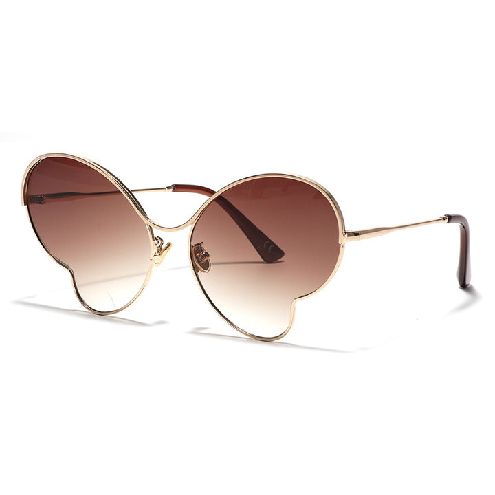 Women extravagantly designed butterfly sunglasses Bowlift