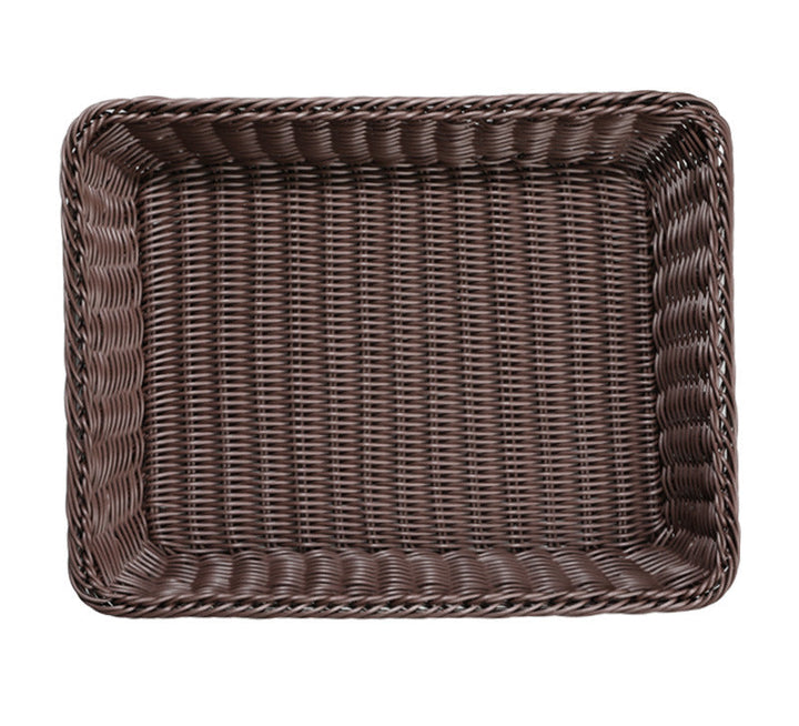 Rectangular Woven Serving Basket Bowlift