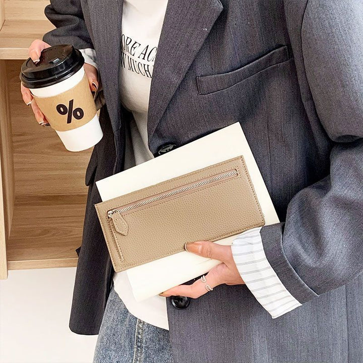 Slim Leather Card Holder Bowlift