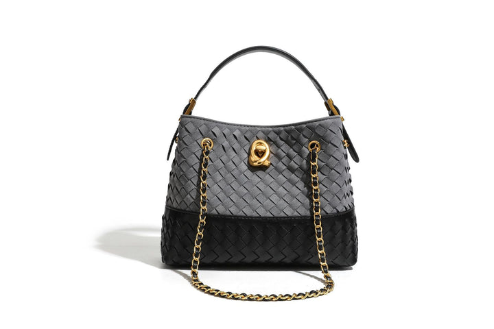 Woven Bucket Handbag Bowlift