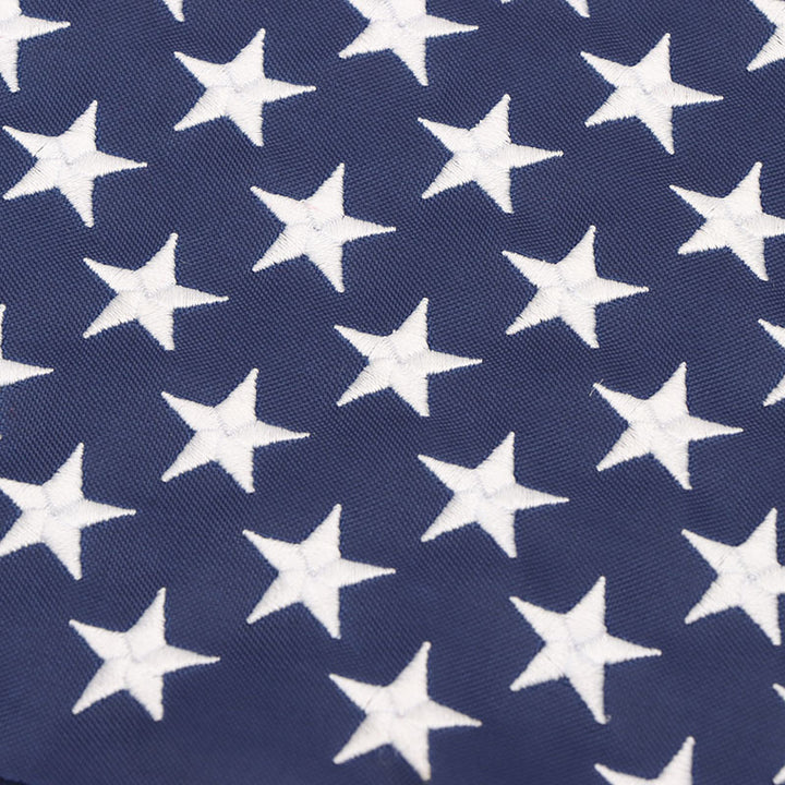 Unisex nan waterproof outdoor decoration flag with fifty stars motif and reinforced eyelets Bowlift