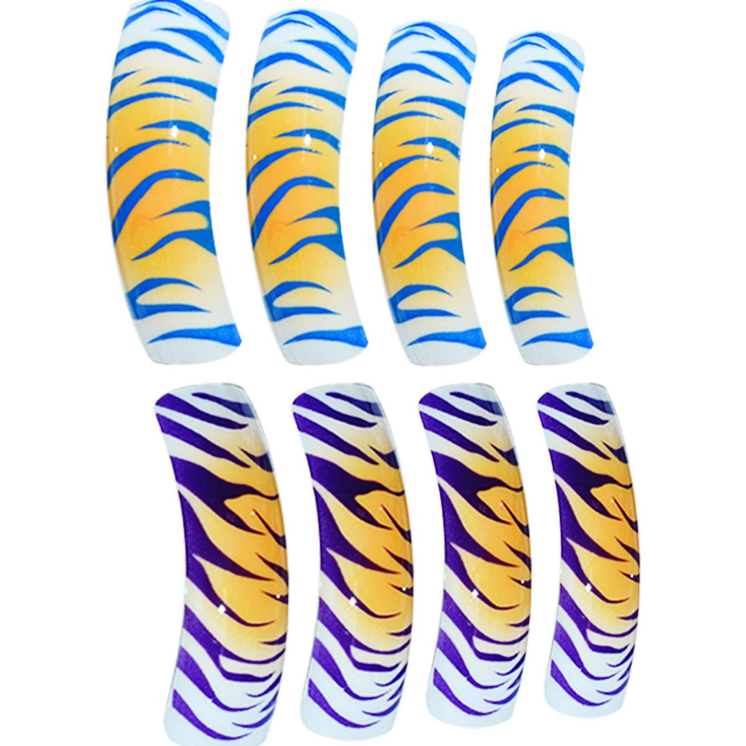 Decorative Press-On Nail Extensions with 3D Features Bowlift