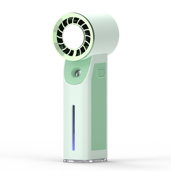 Cooling Portable Facial Mister and Bladeless Cooling Fan USB Rechargeable Hydration Spray Bowlift