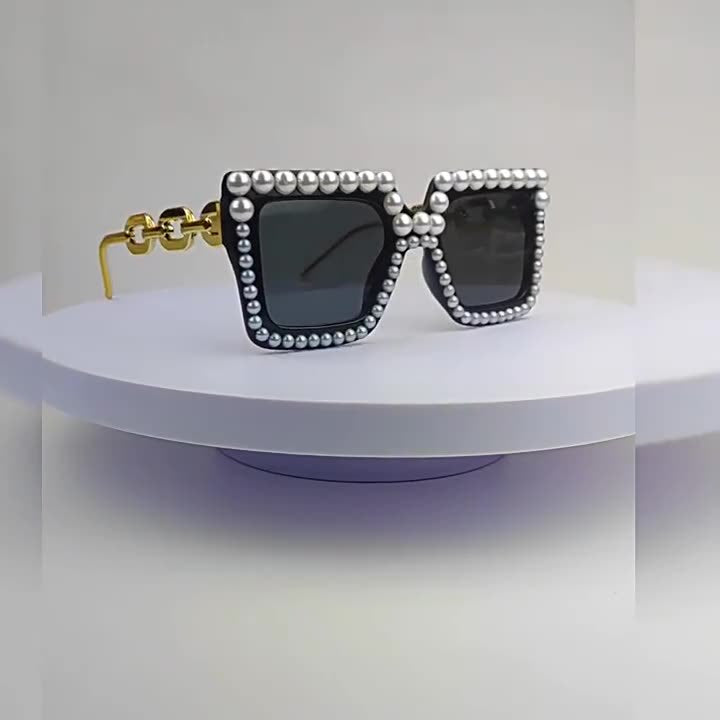 Retro Square Frame Sunglasses Bowlift