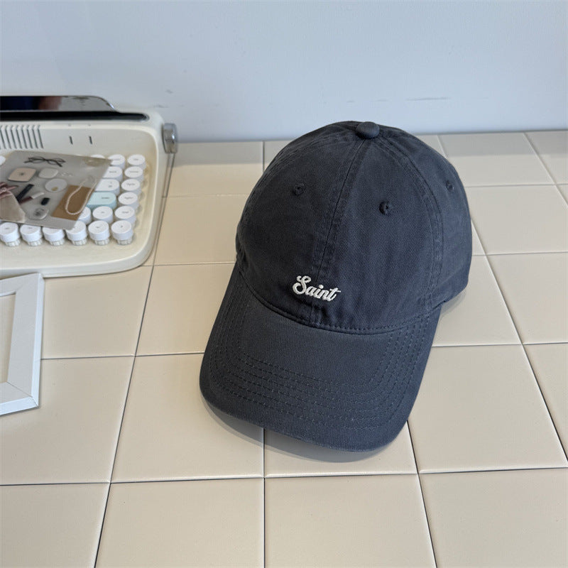 Women's Cotton Embroidered Cap Bowlift