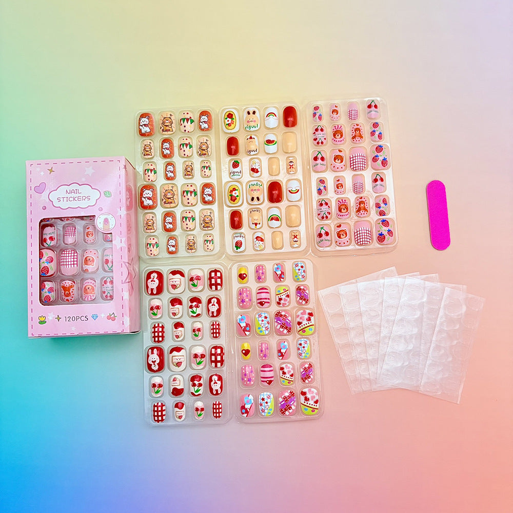 Creative Cartoon Nail Art Sticker Set Bowlift