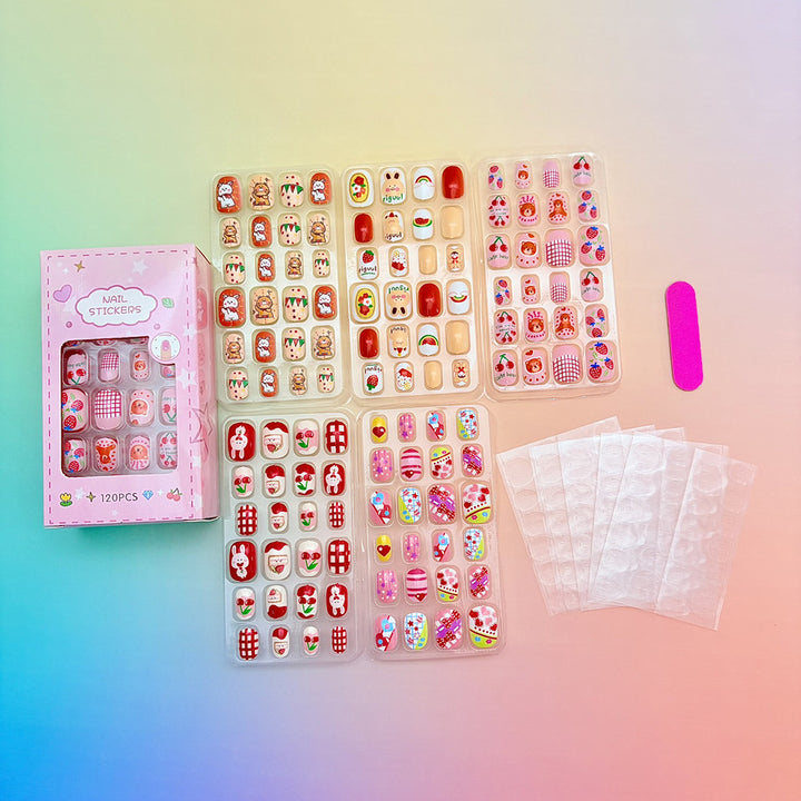 Creative Cartoon Nail Art Sticker Set Bowlift