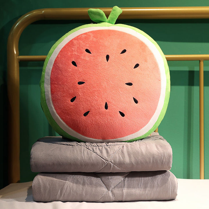 Cuddly cushion with strawberry design Bowlift