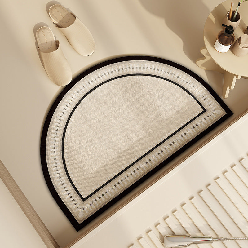Soft Textured Cloud-Shaped Bath Mat Bowlift