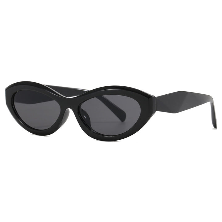 Women's Cat-Eye Sunglasses with Wide Frame and UV Protection Bowlift
