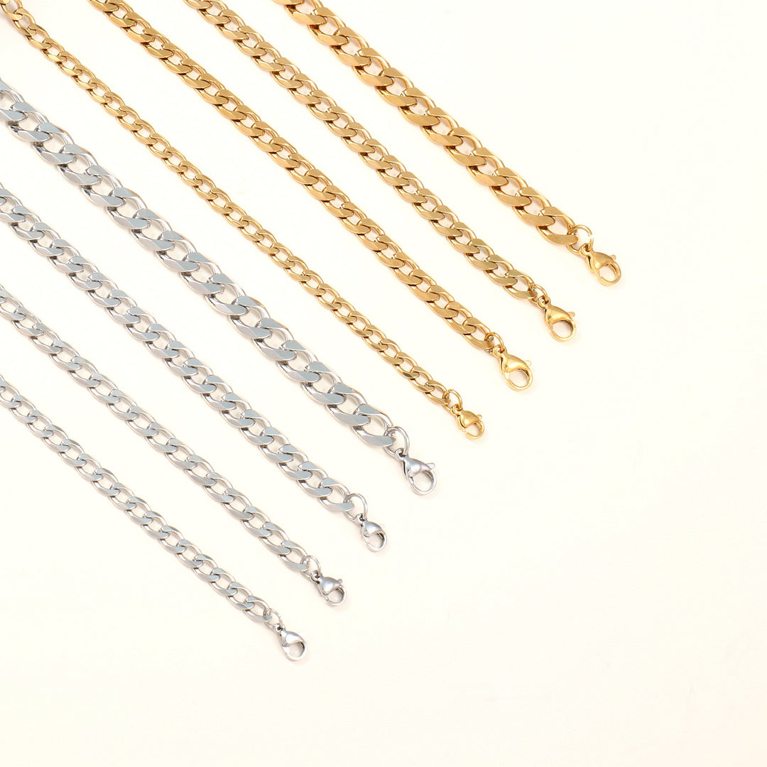 Bold Curb Link Chain Necklace Bowlift
