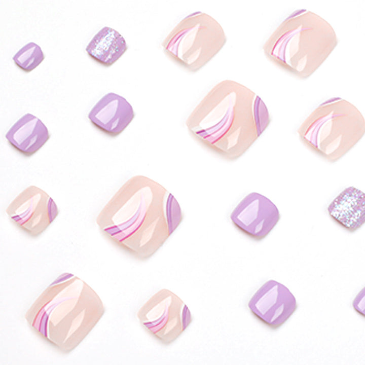 Creative Toenail Art Bowlift