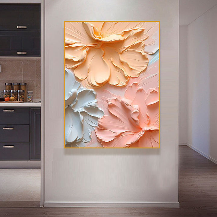 Decorative Flower Canvas Art
