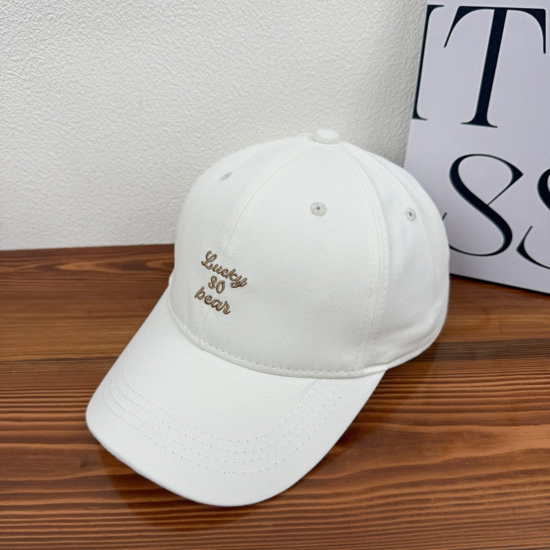 Unisex Casual Embroidered Cap Bowlift