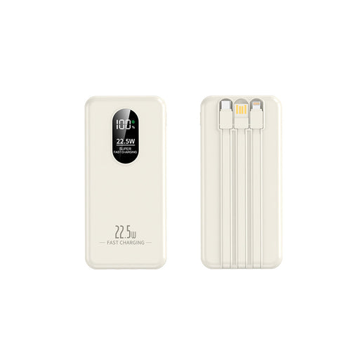Portable power bank with intelligent fast charging function and digital capacity display Bowlift