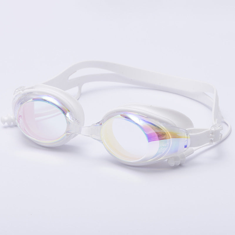 Children's Colorful Hydrodynamic Swim Goggles Bowlift