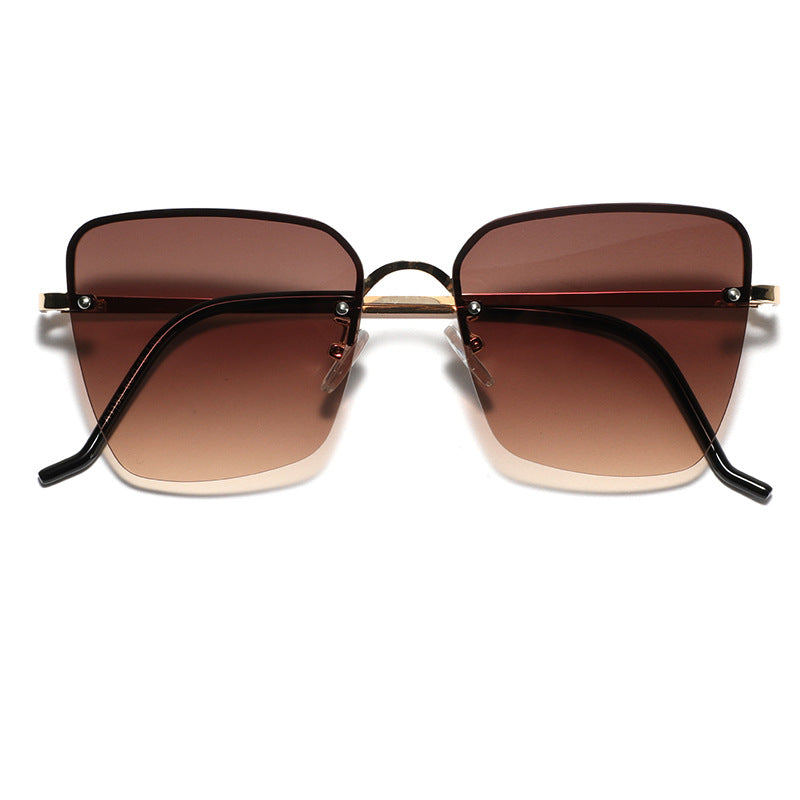 Women’s fashionable square sunglasses with gradient lenses Bowlift