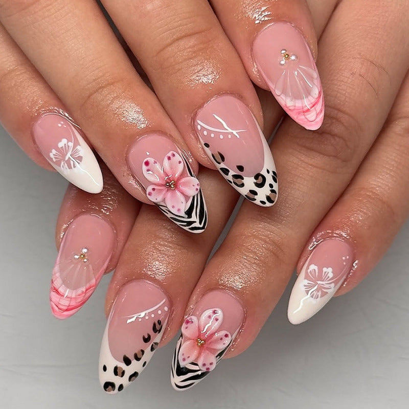 Exclusive 3D Nail Art with Floral Designs Bowlift